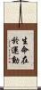 生命在於運動 Scroll