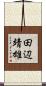 田辺靖雄 Scroll