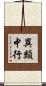 異類中行 Scroll