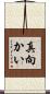真向かい Scroll