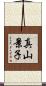 真山景子 Scroll