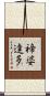 禘婆達多 Scroll