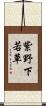 紫野下若草 Scroll