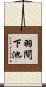 羽間下池 Scroll