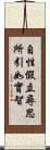 自性假立尋思所引如實智 Scroll