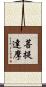 Bodhidharma Scroll
