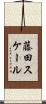 藤田スケール Scroll