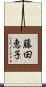 藤田恵子 Scroll