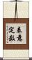 表意定数 Scroll