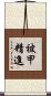 被甲精進 Scroll