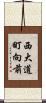 西大道町向前 Scroll