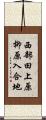 西部田上原柳原入合地 Scroll