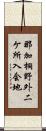 那加桐野外二ケ所入会地 Scroll