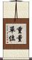 重量單位 Scroll