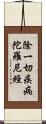 除一切疾病陀羅尼經 Scroll