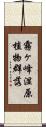 霧ヶ峰湿原植物群落 Scroll