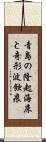 青島の隆起海床と奇形波蝕痕 Scroll