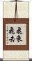 飛來飛去 Scroll