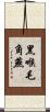 黑喉毛角燕 Scroll