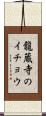 龍蔵寺のイチョウ Scroll