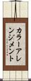 カラー・アレンジメント Scroll