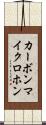 カーボンマイクロホン Scroll