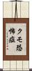 クモ恐怖症 Scroll