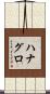 ハナグロ Scroll