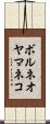 ボルネオヤマネコ Scroll