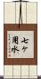 七ヶ用水 Scroll
