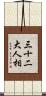 三十二大人相 Scroll