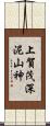 上賀茂深泥山神 Scroll