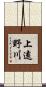 上遠野川 Scroll
