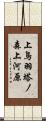 上鳥羽塔ノ森上河原 Scroll
