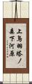 上鳥羽塔ノ森下河原 Scroll