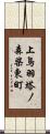 上鳥羽塔ノ森柴東町 Scroll