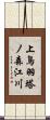 上鳥羽塔ノ森江川 Scroll