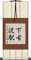 下古沢駅 Scroll