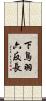 下鳥羽六反長 Scroll