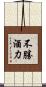 不勝酒力 Scroll