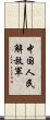中国人民解放軍 Scroll
