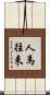 人馬往来 Scroll