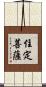 住定菩薩 Scroll
