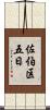 佐伯区五日 Scroll