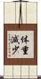 体重減少 Scroll