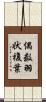 偶数羽状複葉 Scroll