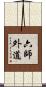 六師外道 Scroll