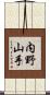 内野山手 Scroll