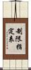 制限指定表 Scroll