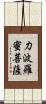 力波羅蜜菩薩 Scroll
